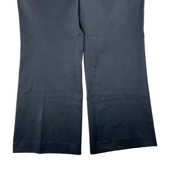 Chicos Womens So Slimming Black Trousers Mid-Rise Straight Fit Size 16P 3P - Picture 10 of 13